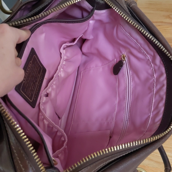 Authentic Coach purse briefcase - Picture 4 of 7